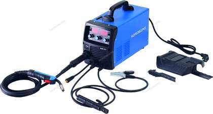 NORDBERG АППАРАТ СВАРОЧНЫЙ WMI181 инверторный MIG+MMA, 220V