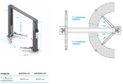 NORDBERG ПОДЪЕМНИК N4120H-4T_220V с верхней синхронизацией, H=3,6 м