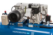 NORDBERG КОМПРЕССОР NCE100/520 поршневой с ременной передачей 380В, ресив. 100л, 520л/мин ECO