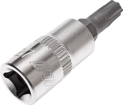 Бита-головка 1/4" TORX T27Hх37мм с отверстием JTC