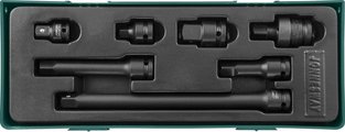 Комплект аксессуаров для ударных головок 1/2"DR, 7 предметов (ложемент)
