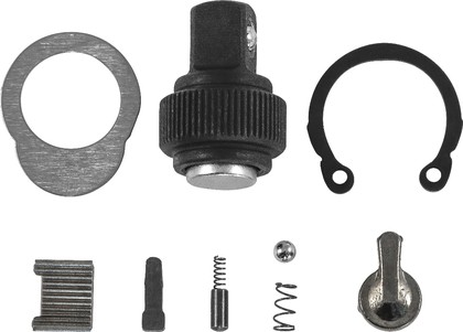 Ремонтный комплект для рукоятки трещоточной 1/4"DR, 60 зубцов R6802