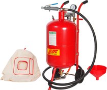 Аппарат пескоструйный 38 литров, шланг 1/2", 250PSI JTC