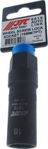 Головка для секретной гайки колеса 1/2” 16x70мм 7-ми гранная (TOYOTA HYUNDAI HONDA) JTC