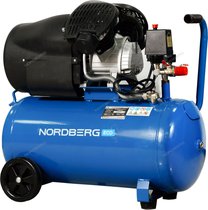 NORDBERG КОМПРЕССОР NCE50/410V поршневой V-образный 220В, ресив. 50л, 410л/мин ECO