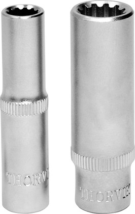 Головка торцевая глубокая MultiProf 1/4"DR, 6 мм