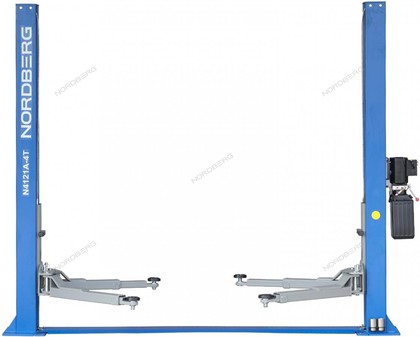 NORDBERG ПОДЪЕМНИК N4121A-4T_220V 2х стоечный электрогидравлич. 4т, ассиметричный