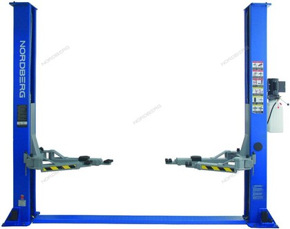 NORDBERG ПОДЪЕМНИК N4120A-4T_220V 2х стоечный электрогидравлич. 4т, ассиметричный