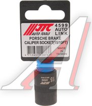 Головка 1/2"х15мм 30мм для демонтажа суппортов 10-ти гранная (PORSCHE) JTC