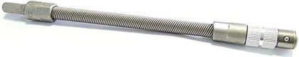 Удлинитель 1/4"(Hex) х 1/4"(InHex) гибкий c держателем вставок 175мм