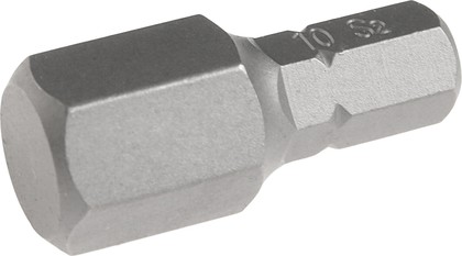 Бита HEX H10х25мм 1/4" S2 JTC