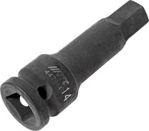 Бита-головка 1/2" HEX H14х78мм ударная JTC