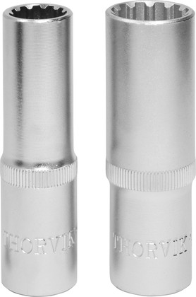 Головка торцевая глубокая MultiProf 1/2"DR, 19 мм