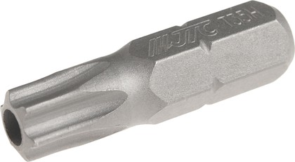 Бита TORX Т35Hх25мм 1/4" S2 JTC