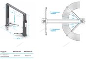 NORDBERG ПОДЪЕМНИК N4120H1-4T_220V с верхней синхронизацией, H=4,0 м