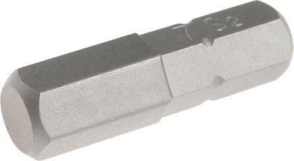 Бита HEX H7х25мм 1/4" S2 JTC