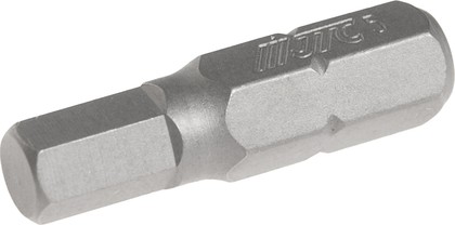 Бита HEX H5х25мм 1/4" S2 JTC