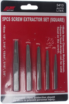 Развертка 1/8",3/16",15/64",5/16",3/8" 5 предметов JTC