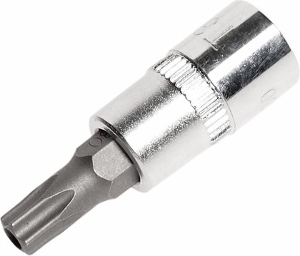 Бита-головка 1/4" TORX T30Hх37ммс отверстием JTC