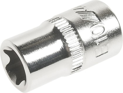 Головка торцевая 1/4" TORX E10х25мм JTC