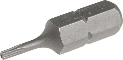 Бита TORX Т6Hх25мм 1/4" S2 JTC