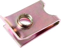 Скоба автомобильная (вставка) металлическая, резьба 6мм, 23х13мм 100шт. JTC